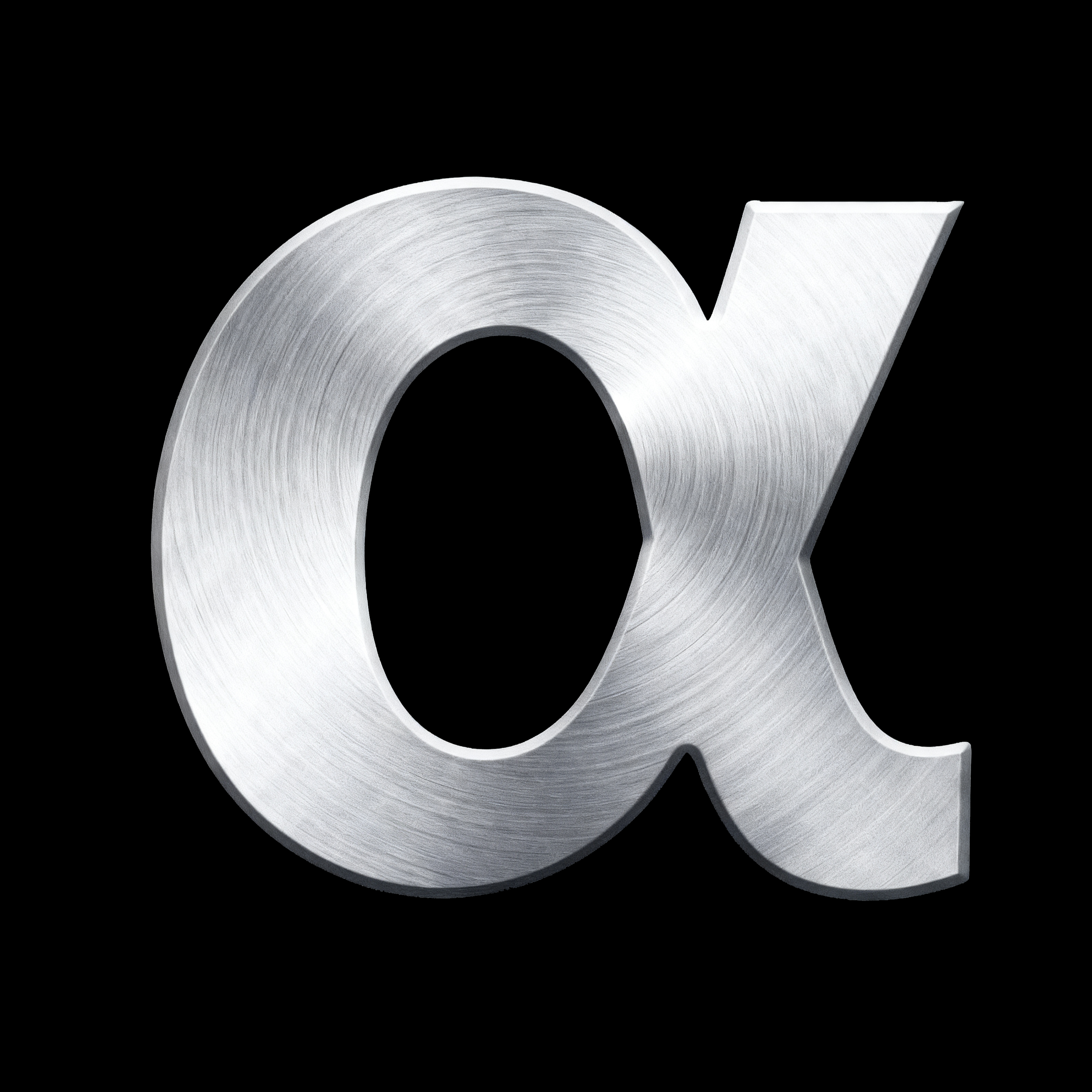 Gradient text 'ALPHALAB' overlaying multiple upward arrows on a dark blue background.